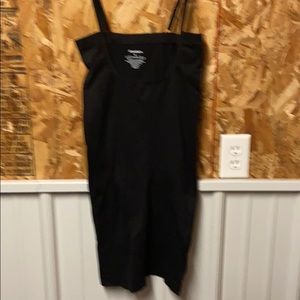 Body contouring dress slip